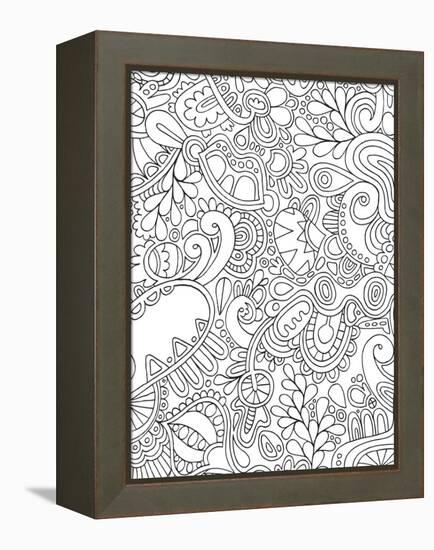 Doodles II-Hello Angel-Framed Premier Image Canvas