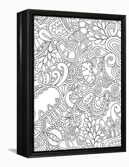 Doodles II-Hello Angel-Framed Premier Image Canvas