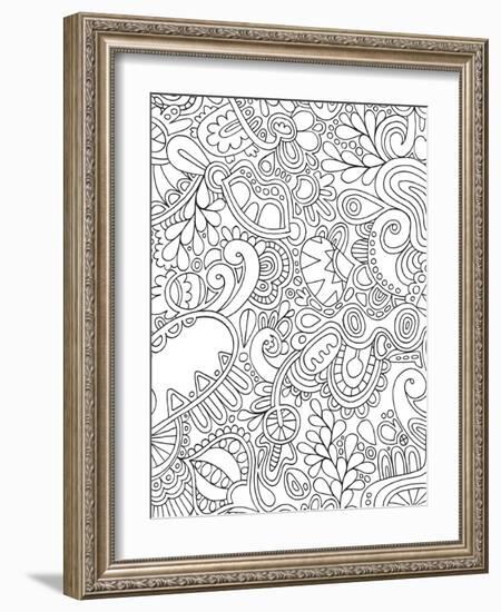 Doodles II-Hello Angel-Framed Giclee Print