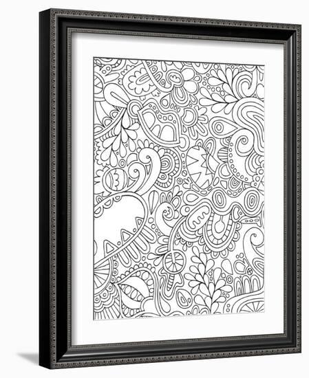 Doodles II-Hello Angel-Framed Giclee Print