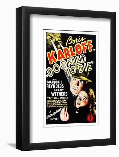 Doomed To Die - 1940-null-Framed Giclee Print