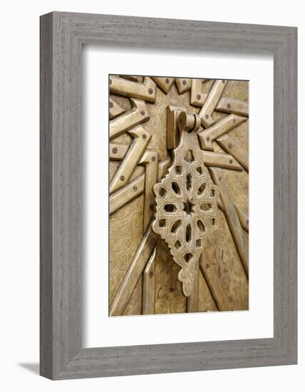 Door Detail at Old Jaffa, Tel Aviv, Israel, Middle East-Yadid Levy-Framed Photographic Print