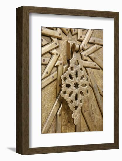 Door Detail at Old Jaffa, Tel Aviv, Israel, Middle East-Yadid Levy-Framed Photographic Print