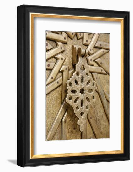 Door Detail at Old Jaffa, Tel Aviv, Israel, Middle East-Yadid Levy-Framed Photographic Print