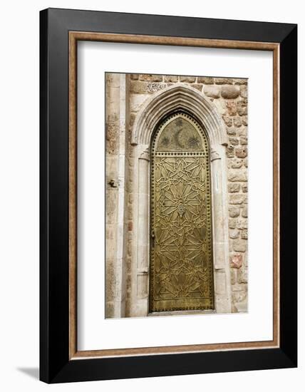 Door Detail at Old Jaffa, Tel Aviv, Israel, Middle East-Yadid Levy-Framed Photographic Print