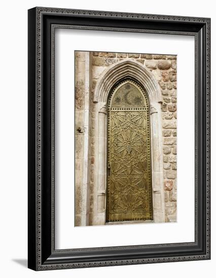 Door Detail at Old Jaffa, Tel Aviv, Israel, Middle East-Yadid Levy-Framed Photographic Print