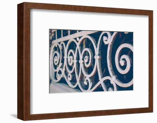 Door, detail, ornaments-Jule Leibnitz-Framed Photographic Print