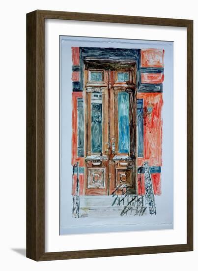 Door, East Village,1998-Anthony Butera-Framed Giclee Print