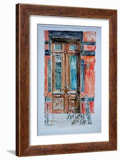 Door, East Village,1998-Anthony Butera-Framed Giclee Print