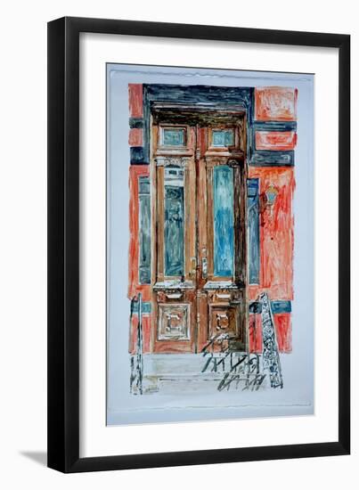 Door, East Village,1998-Anthony Butera-Framed Giclee Print