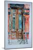 Door, East Village,1998-Anthony Butera-Mounted Giclee Print