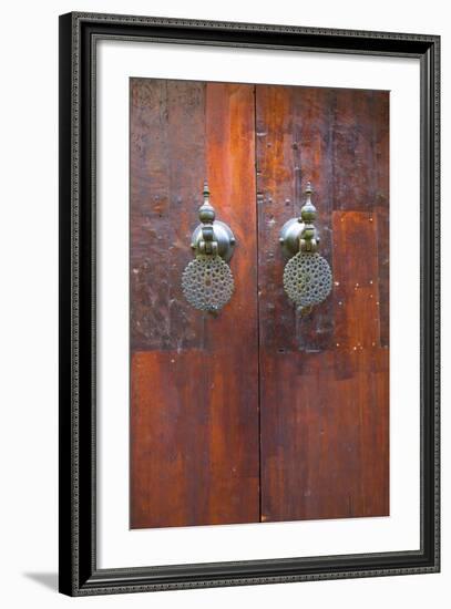 Door, Fez, Morocco, North Africa, Africa-Neil Farrin-Framed Photographic Print