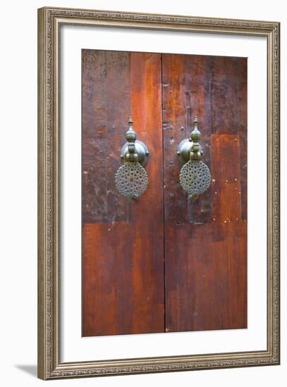 Door, Fez, Morocco, North Africa, Africa-Neil Farrin-Framed Photographic Print