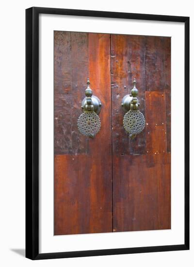 Door, Fez, Morocco, North Africa, Africa-Neil Farrin-Framed Photographic Print