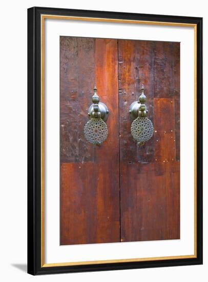 Door, Fez, Morocco, North Africa, Africa-Neil Farrin-Framed Photographic Print