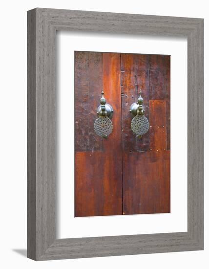 Door, Fez, Morocco, North Africa, Africa-Neil Farrin-Framed Photographic Print