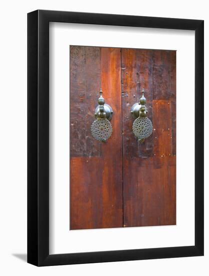 Door, Fez, Morocco, North Africa, Africa-Neil Farrin-Framed Photographic Print