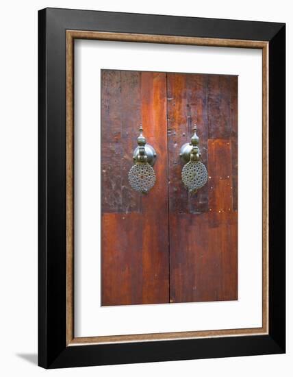 Door, Fez, Morocco, North Africa, Africa-Neil Farrin-Framed Photographic Print