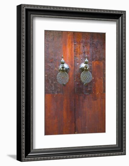 Door, Fez, Morocco, North Africa, Africa-Neil Farrin-Framed Photographic Print