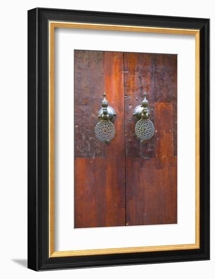 Door, Fez, Morocco, North Africa, Africa-Neil Farrin-Framed Photographic Print