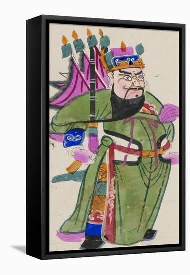 Door Guard Yuchi Gong-null-Framed Stretched Canvas