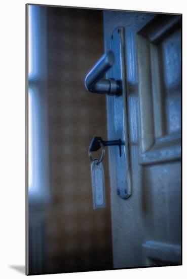 Door Handle and Key-Nathan Wright-Mounted Photographic Print