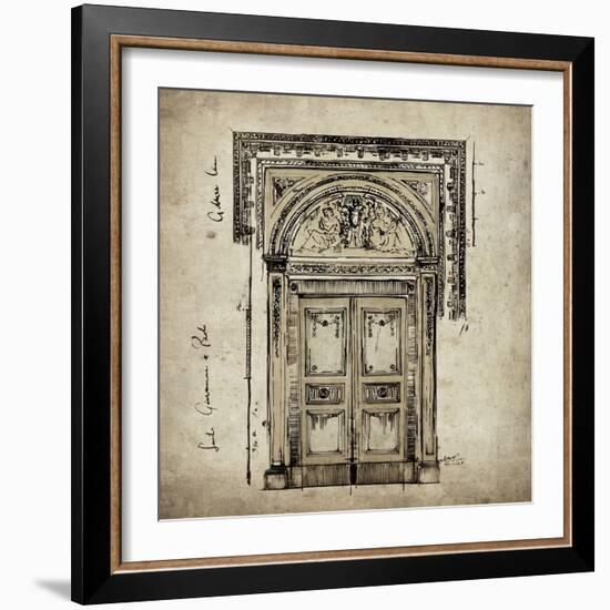 Door III-Sidney Paul & Co.-Framed Giclee Print