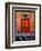 Door in Pienza Tuscany 6-Anna Siena-Framed Giclee Print