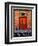 Door in Pienza Tuscany 6-Anna Siena-Framed Giclee Print