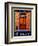 Door in Pienza Tuscany 6-Anna Siena-Framed Giclee Print