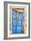 Door in Santorini-passonitis-Framed Photographic Print