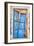 Door in Santorini-passonitis-Framed Photographic Print