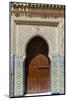Door in the Souk, Marrakech, Morocco-Nico Tondini-Mounted Photographic Print