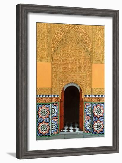 Door, Marrakech, 1998-Larry Smart-Framed Giclee Print