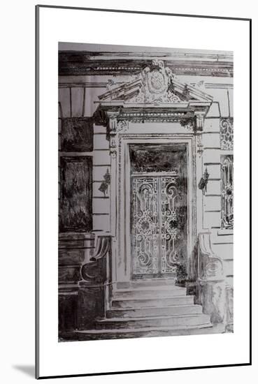 Door, New York, NY, 1992-Anthony Butera-Mounted Giclee Print