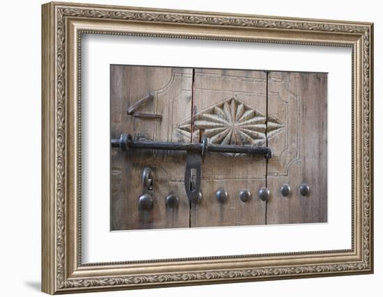 Door. Nizwa, Oman.-Tom Norring-Framed Photographic Print