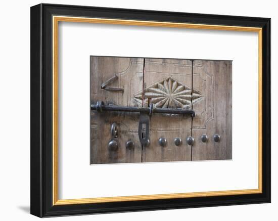 Door. Nizwa, Oman.-Tom Norring-Framed Photographic Print