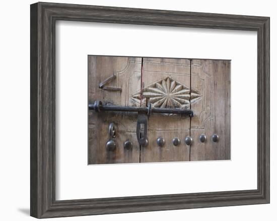 Door. Nizwa, Oman.-Tom Norring-Framed Photographic Print