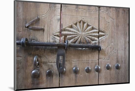 Door. Nizwa, Oman.-Tom Norring-Mounted Photographic Print