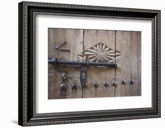 Door. Nizwa, Oman.-Tom Norring-Framed Photographic Print