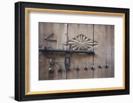 Door. Nizwa, Oman.-Tom Norring-Framed Photographic Print