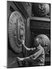 Door of Federal Reserve Bank with Seals of the 6 New England States-Allan Grant-Mounted Photographic Print