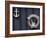 Door of Fisherman's Cottage - Anchor for Door Knocker and Ship's Porthole for a Peephole, Cornwall-John Warburton-lee-Framed Photographic Print