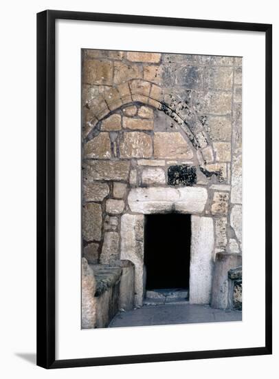 Door of Humility, Entrance to the Church of the Nativity-null-Framed Photographic Print