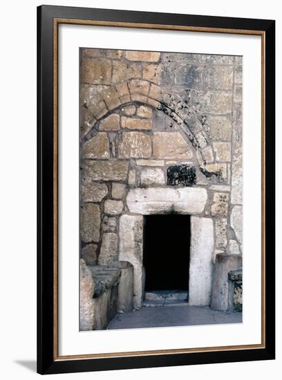 Door of Humility, Entrance to the Church of the Nativity-null-Framed Photographic Print