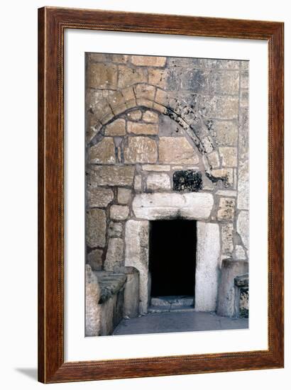 Door of Humility, Entrance to the Church of the Nativity-null-Framed Photographic Print