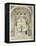 Door of the Hall of Ambassadors, from 'Sketches and Drawings of the Alhambra', engraved by William-John Frederick Lewis-Framed Premier Image Canvas