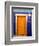 Door on Colorful Blue House, Guanajuato, Mexico-Julie Eggers-Framed Photographic Print