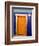 Door on Colorful Blue House, Guanajuato, Mexico-Julie Eggers-Framed Photographic Print