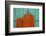 Door, Padlock and Flower Garlands, Kolkata (Calcutta), West Bengal, India, Asia-Bruno Morandi-Framed Photographic Print